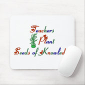 知識のマウスパッドの先生の植物の種 マウスパッド (マウス)