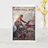 知識の勝利 カード (黄色い花)