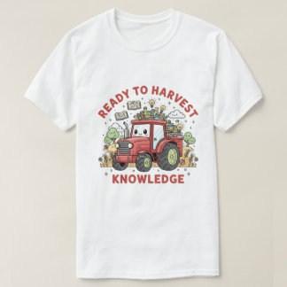 知識の収穫の時 Tシャツ