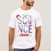 知識の探究を祝うサイエンス・スクワッド Tシャツ (正面)