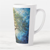 知識の木 – 油彩画 カフェラテマグ (右)