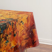 知識の木 – 油彩画 テーブルクロス (インサイチュ)