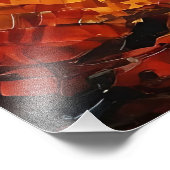 知識の木 – 油彩画 フォトプリント            (角)