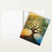 知識の木 – 油彩画 プランナー手帳 (ディスプレー)