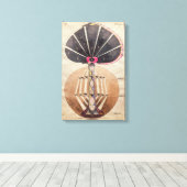 知識の木No. 3 | ヒルマフクリント | キャンバスプリント (インサイチュ (ウッドフロア))