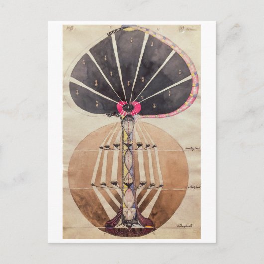 知識の木No. 3 | ヒルマフクリント | ポストカード (正面)