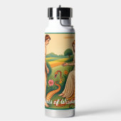 知識の根 ウォーターボトル (左面)