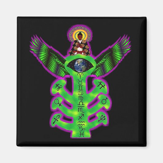 知識の神木 マグネット (正面)