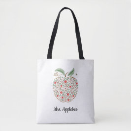 知識の種先生のApple Tote Bag トートバッグ