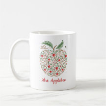 知識の種子先生のApple Coffee Mug