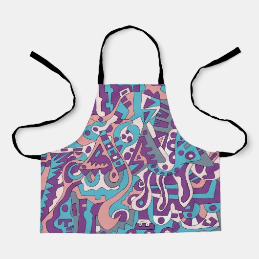 知識の記号 エプロン (正面)