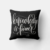 知識は力です クッション (裏面)