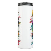 知識は力を与え、勇気は勝つ タンブラー (裏面)