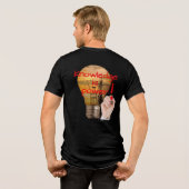 知識は力 トライブレンドＴシャツ (裏面全面)