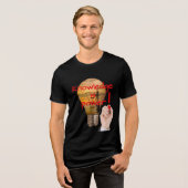 知識は力 トライブレンドＴシャツ (正面全面)