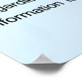 知識は力 ポスター (角)