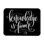 知識は力 マグネット (横)
