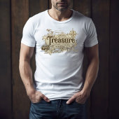 知識は宝、リーダギフト、先生 Tシャツ