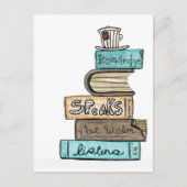 知識は語る ポストカード (正面)