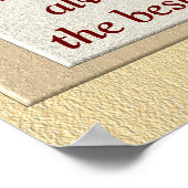 知識への投資 – 引用文プリント ポスター (角)