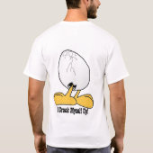 知識人コメディアン-大人の基本的なTシャツ Tシャツ (裏面)