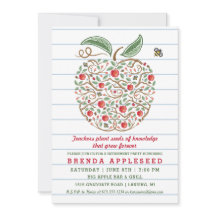 知識先生のリンゴ退職票の種子