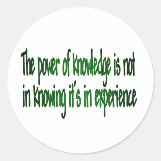 知識力 ラウンドシール (正面)