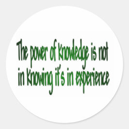 知識力 ラウンドシール