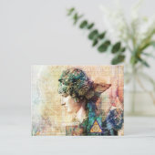 知識失った葉書 ポストカード (スタンド正面)