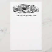 知識死文房具 便箋 (正面)