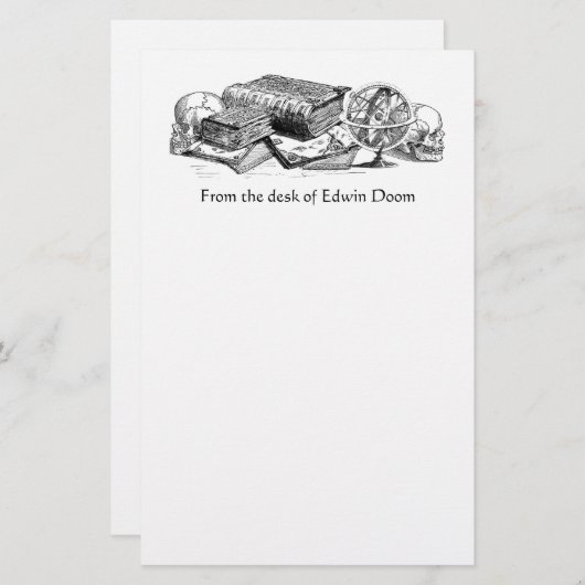 知識死文房具 便箋 (正面/裏面)