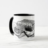 知識死 マグカップ (正面左)