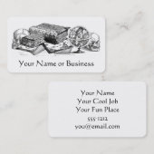 知識死 名刺 (正面/裏面)