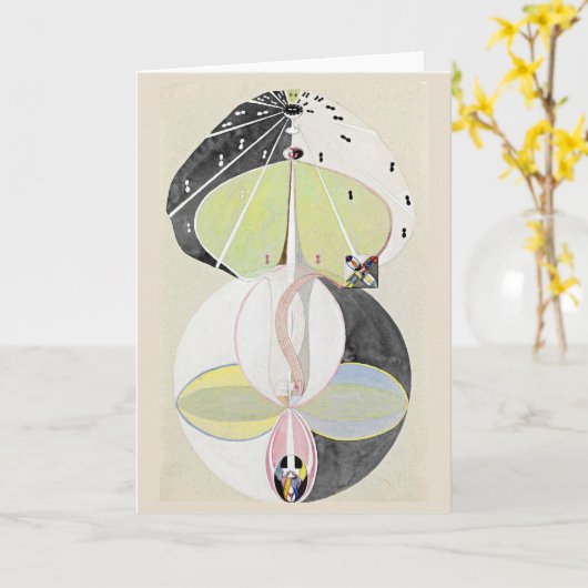 知識第五の木 カード (黄色い花)