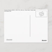 知識話だが知恵聞だ。 ポストカード (裏面)