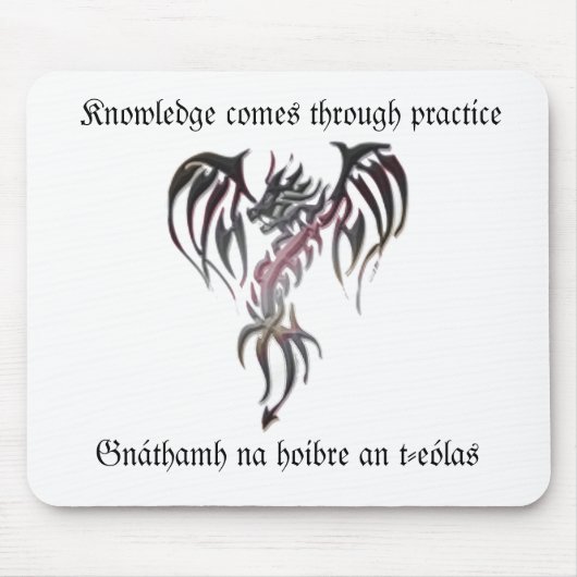 知識 マウスパッド (正面)