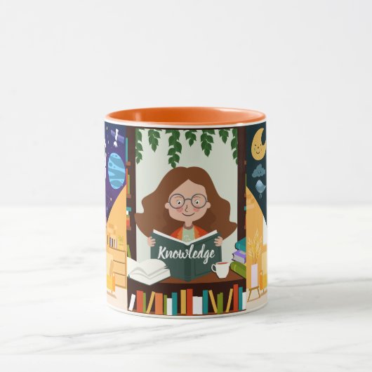 知識 マグカップ (中央)