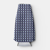 矩形サファイアブルー ボトルクーラー (正面)