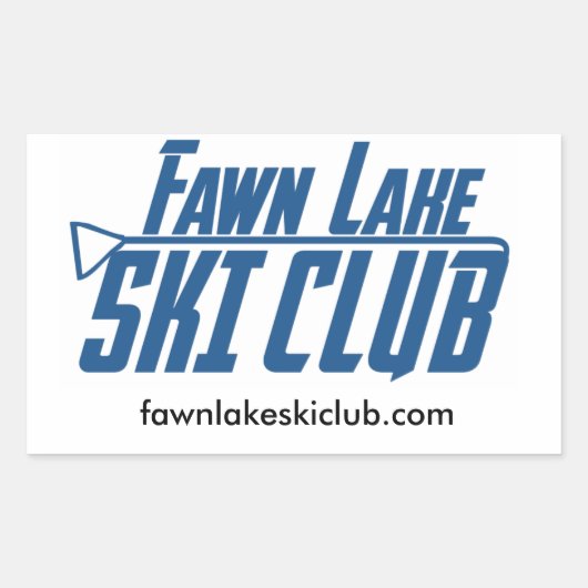 矩形ステッカー 長方形シール (正面)