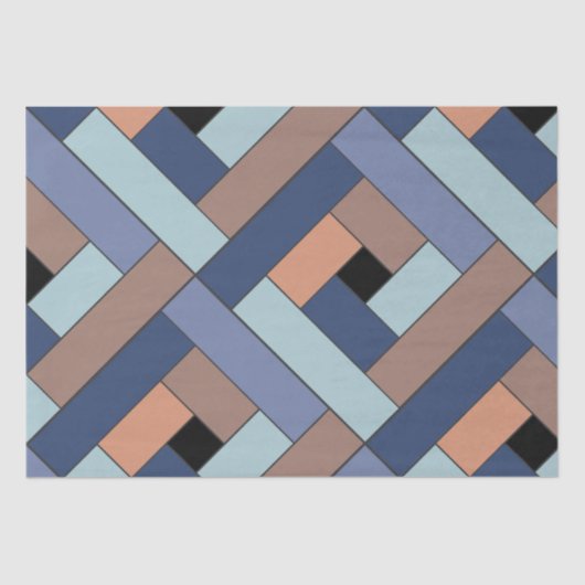 矩形パターン(ver3)とカスタム詳細 薄葉紙 (正面)