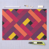 矩形パターン(ver4)とカスタム詳細 薄葉紙 (クラフト)