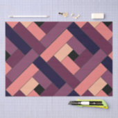 矩形パターン(ver5)とカスタム詳細 薄葉紙 (クラフト)