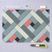 矩形パターン(ver6)とカスタム詳細 薄葉紙 (クラフト)