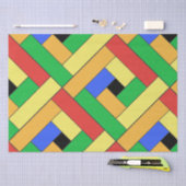 矩形パターン(ver9)とカスタム詳細 薄葉紙 (クラフト)