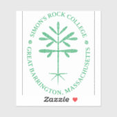 矩形ビニールグリーンシールデカール シール (シート)