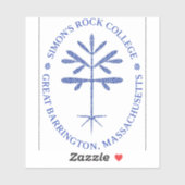 矩形ビニールブルーシールデカール シール (シート)