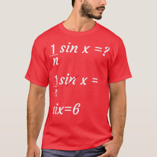 短いギーク数学のジョーク1 Tシャツ