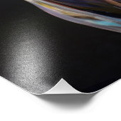 短いトー絵を描ドのデジタル的に強化された油イメージ フォトプリント            (角)