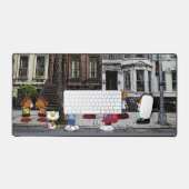 短いベッド |お子様 デスクマット (キーボード&マウス)