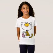 短いベッド |キディTシャツ Tシャツ (正面フル)